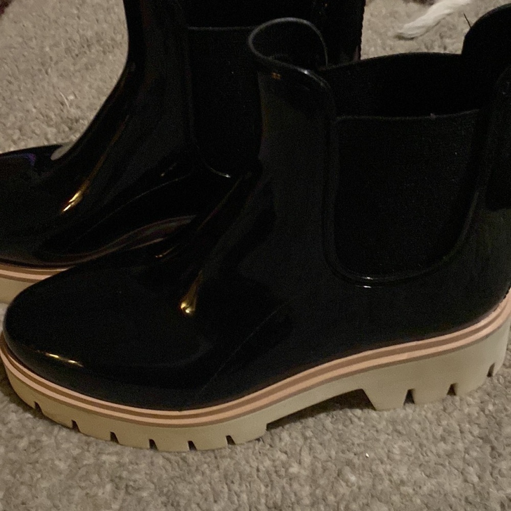 Dolce Vita Women's Thunder H2O Boots in Black size 8 - Picture 3 of 5